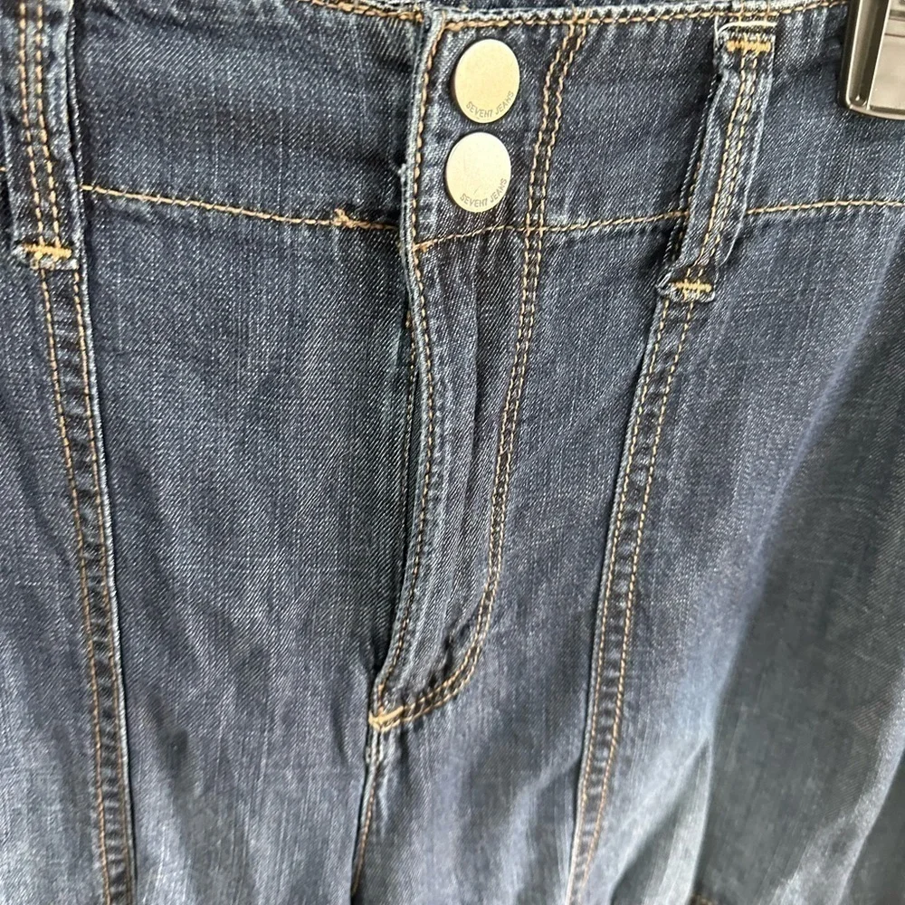 Seven7 Women s Lightweight Wide Leg Pants w/Pockets Size 6